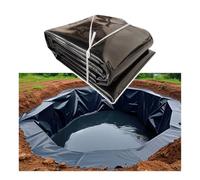 Revestimiento para estanques, Revestimiento de HDPE de 1,5 x 45 m para estanques de Carpas koi - Resistente a pinchazos, fácil de Cortar para Jardines acuáticos, cascadas y estanques exteri