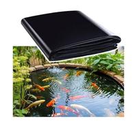 Revestimiento para estanques, Revestimiento de HDPE de 12 milésimas de Pulgada para estanques de koi, de 1 a 9 m de Largo, Resistente a pinchazos para Jardines acuáticos Exteriores, Fuentes