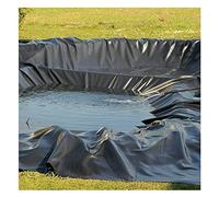 Revestimiento para estanques, Revestimiento de HDPE para estanques - Membrana Impermeable para estanques de Peces, parterres y Fuentes de Agua - Duradero, Resistente a los Rayos UV, revestim