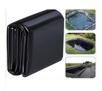 Revestimiento para estanques, Revestimiento Flexible para estanques de PVC de 0,4 mm de Espesor, geomembrana Resistente a Perforaciones, Impermeable para depósitos de jardín, antifiltración,