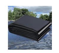 Revestimiento para estanques, Revestimiento Flexible, Revestimiento Negro Resistente para estanques de Peces, Revestimiento Preformado para Piscinas y Jardines (Color: Negro/0,4 mm, tamaño: