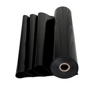 Revestimiento para estanques, Revestimiento precortado Reforzado para estanques de Peces y Piscinas de jardín - Membrana Negra Duradera para el Control de la Humedad y la protección del río