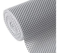 Revestimiento para estantes, Rollo no Adhesivo de 12 Pulgadas x 20 pies, Agarre Antideslizante, Duradero, Fuerte, Limpio, Forro de estantería para armarios de Cocina, Almacenamiento, escritorios,