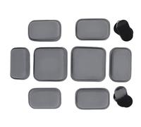 Revestimiento para La Cabeza Acolchado De Caza Peso Ligero Cómodo Relleno De Espuma Ajustable Transpirable Cojín Ligero 8 Uds.