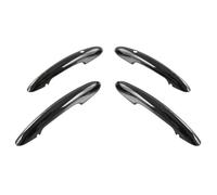 Revestimiento Puerta Compatible Con MINI Para Countryman Para F60 Con 2 Orificios Para Cerradura 2017 2018 2019 2020-2025 Cubierta De Manija De Puerta Negro Brillante