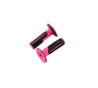 Revestimiento/Puños Progrip 801 Negro/Rosa (Pr) Doble Densidad 115mm - Nuevo
