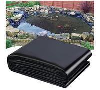 Revestimiento resistente para estanques de 2 x 2 m a 10 x 10 m, membrana impermeable flexible para estanques de peces y koi, fácil de cortar (tamaño: 8 x 12 m), resistente a los rayos UV, respetuoso