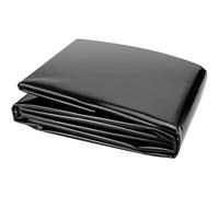 Revestimiento Resistente para estanques de 2x3 m a 10x15 m - Membrana Impermeable de HDPE Negra para estanques de Peces, Base Plegable Duradera, Revestimiento Preformado para una protección