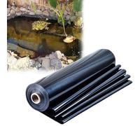 Revestimiento resistente para estanques de peces, película de membrana negra resistente a los rayos UV para estanques pequeños, jardines de agua, fuentes y cascadas, base duradera para características