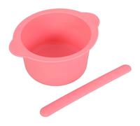 Revestimiento Rosa para Silicona de Cera Calentador de Bol Pequeño