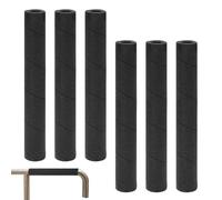 Revestimiento tubular - Resistente a la intemperie, celda cerrada, protector de cojín anticolisión, clasificador hueco de diámetro universal, carcasa de polímero reforzado resistente | Mango para