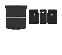 Revestimientos de carga para automóviles Alfombrillas de cuero para maletero de Tesla Model Y Juniper 2025+, respaldo para asiento trasero, almohadilla antipatadas para mascotas Alfombrillas para el m