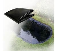 Revestimientos de Estanque de 1-10 m, Revestimiento de Cama de Estanque de Peces de Alta Resistencia, Base de Estanque Impermeable Plegable, 66 tamaños(3x15m/9.8x49.2ft)