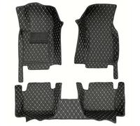 Revestimientos Pie Coche 5 Asientos Vehículos Protección Interior para Subaru para Forester 2006-2007(Black Beige,RHD)