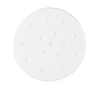 Revestimientos redondos desechables de papel para vaporizador, 100 unidades, accesorios para freidora de aire para una mayor eficiencia de vapor (4 pulgadas)