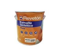 Reveton Esmalte Antioxidante Mate Negro 4 Lt