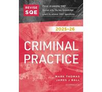 Revise SQE Criminal Practice 2025/26: SQE1 Revision Guide