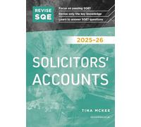 Revise SQE Solicitors' Accounts 2025-26: SQE1 Revision Guide