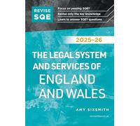 Revise SQE The Legal System and Services of England and Wales 2025/26: SQE1 Revision Guide