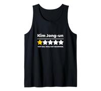 Revisión divertida de una estrella Kim Jong-un Funny Camiseta sin Mangas