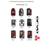 Revisión DVA Arva - EVO 4 - EVO 5 - NEO PRO