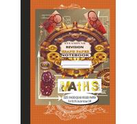 Revision Graph Paper Notebook: Vintage Steampunk Design | Copper Orange Cover | Large Print Quad Grid for Academic & Technical Use | 5×5 mm Graph ... for GCSE Maths, Geometry & Engineering Notes