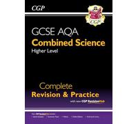 GCSE Combined Science AQA Higher Complete Revision & Practice w/ Online Ed, Videos & Quizzes