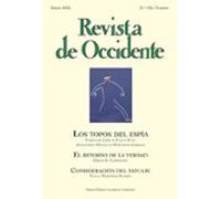 Revista De Occidente 536: Los Topos Del Espia
