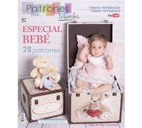 Revista patrones de costura infantil, nº 7. Especial bebé, 28 modelos de patrones, Tallas de 1 mes a 36 meses. Tutoriales en vídeo(Youtube). Cutting instructions.
