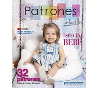 Revista Patrones Infantiles nº 23 Especial Bebé. Tallas de 1 a 36 meses. Revista con diseños y patrones ideales para todo el año. Con vídeo tutorial del paso a paso.