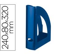 Revistero Plástico Azul Opaco