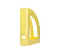 Revistero plastico q-connect color amarillo pastel - KF17169