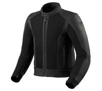 Revit Ignition 4 H20 Chaqueta de cuero / textil de motocicleta, negro, tamaño 52