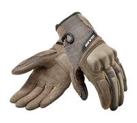 Revit Volcano Guantes de motocicleta para damas, negro-beige, tamaño M para Mujer