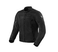 Revit Eclipse 2 Chaqueta textil de motocicleta, negro, tamaño XL