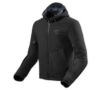 REV'IT! AFTerburn Chaqueta softshell para moto Negro 2XL hombres