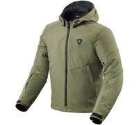 Revit Afterburn H20 Chaqueta textil para motocicleta, verde, tamaño XL para Hombres