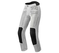 Revit Airwave 3 Pantalones textiles de motocicleta para damas (Silver,40/32)