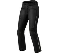 Revit Airwave 3 Pantalones textiles de motocicleta para mujer, negro, tamaño 32 34