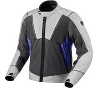 Revit Airwave 4 Chaqueta textil de motocicleta, gris-azul, tamaño XL para Hombres