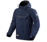 Revit Altair H2O Chaqueta textil de moto impermeable, azul oscuro, Talla M