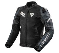 REV'IT! Apex Air H2O LE Chaqueta de tela Negro/Blanco 3XL hombres