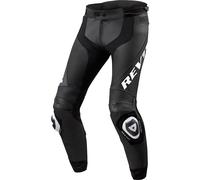 Revit Apex, pantalones de cuero 48 male Negro/Blanco