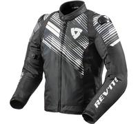Revit Apex TL Chaqueta Textil Moto, Negro/Blanco, Talla L