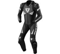 Revit Argon 2 Revit-Argon-2-1pcs-Moto-Lthr-Suit, negro-blanco, tamaño 48 para Hombres