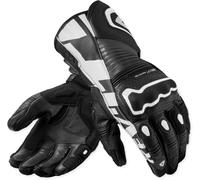 Revit Argon 3 Guantes perforados para motocicletas, negro-blanco, tamaño XL para Hombres