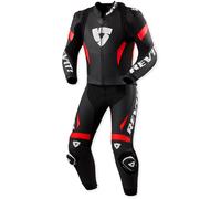 Revit Argon 3 Traje perforado de cuero de motocicleta de dos piezas, tamaño 54 para Hombres