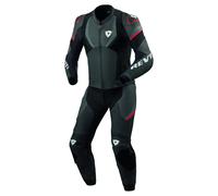 REV'IT! Beta 2 Conjunto de cuero de dos piezas Negro/Antracita 50 hombres