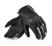 Revit Blaze Guantes de moto, negro-blanco, tamaño M para Hombres