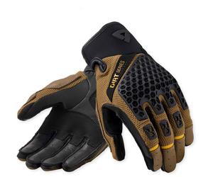 Revit Caliber 2 Guantes de motocross, negro/marrón, Talla 2XL
